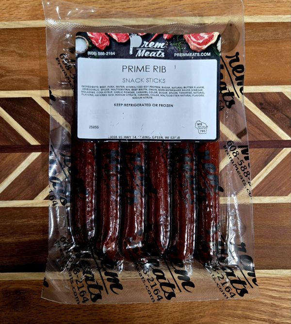 Prems Prime Rib Beef Sticks