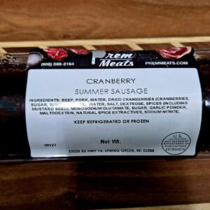 Prems Cranberry Summer Sausage