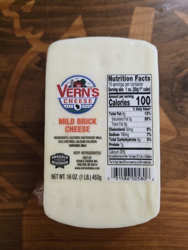 Vern's Brick Cheese