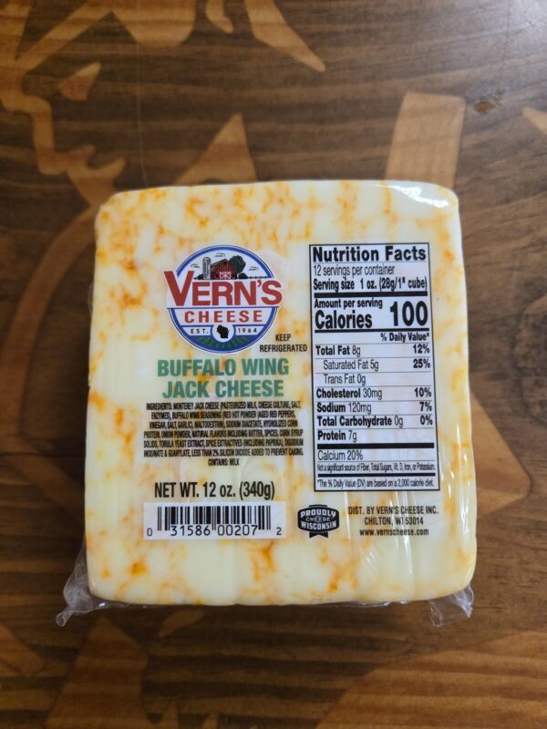 Vern's Buffalo Wing Jack Cheese