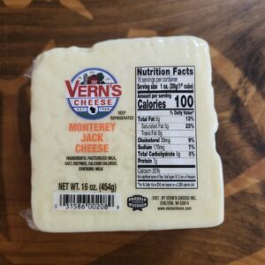 Vern's Monterey Jack Cheese