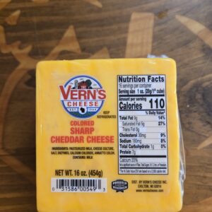 Vern's Sharp Cheddar Cheese