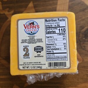 Vern's Super Sharp Cheddar Cheese 2 Year