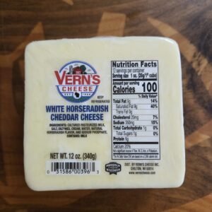 Vern's Horseradish Cheddar Cheese