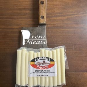 Prem Meats Farmers Choice Low Moisture Part Skim Mozzarella String Cheese