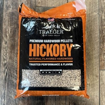 Traeger hickory pellets on sale